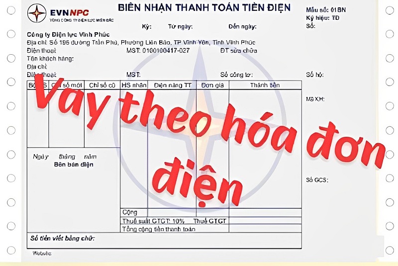 Khi vay theo h&oacute;a đơn tiền điện th&igrave; cần đ&aacute;p ứng c&aacute;c điều kiện, thủ tục vay
