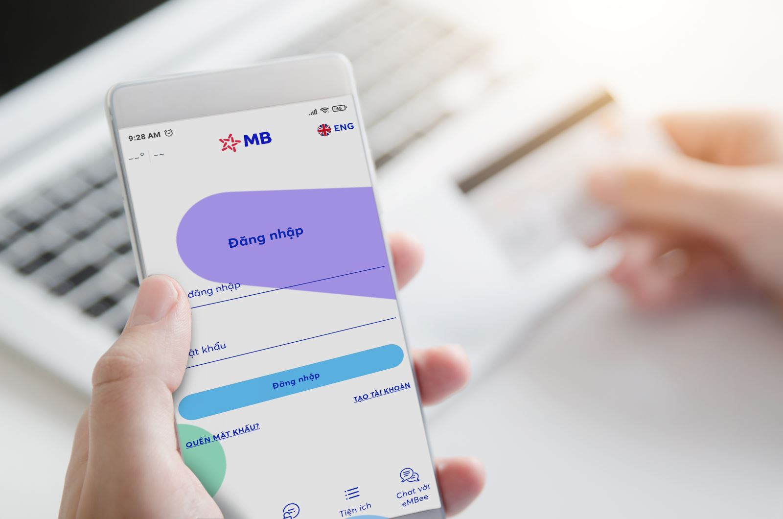 Dịch vụ mở t&agrave;i khoản MB Bank được thực hiện cả online lẫn offline